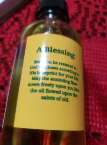 anointing oil Women on the Frontline Barbados Ministries